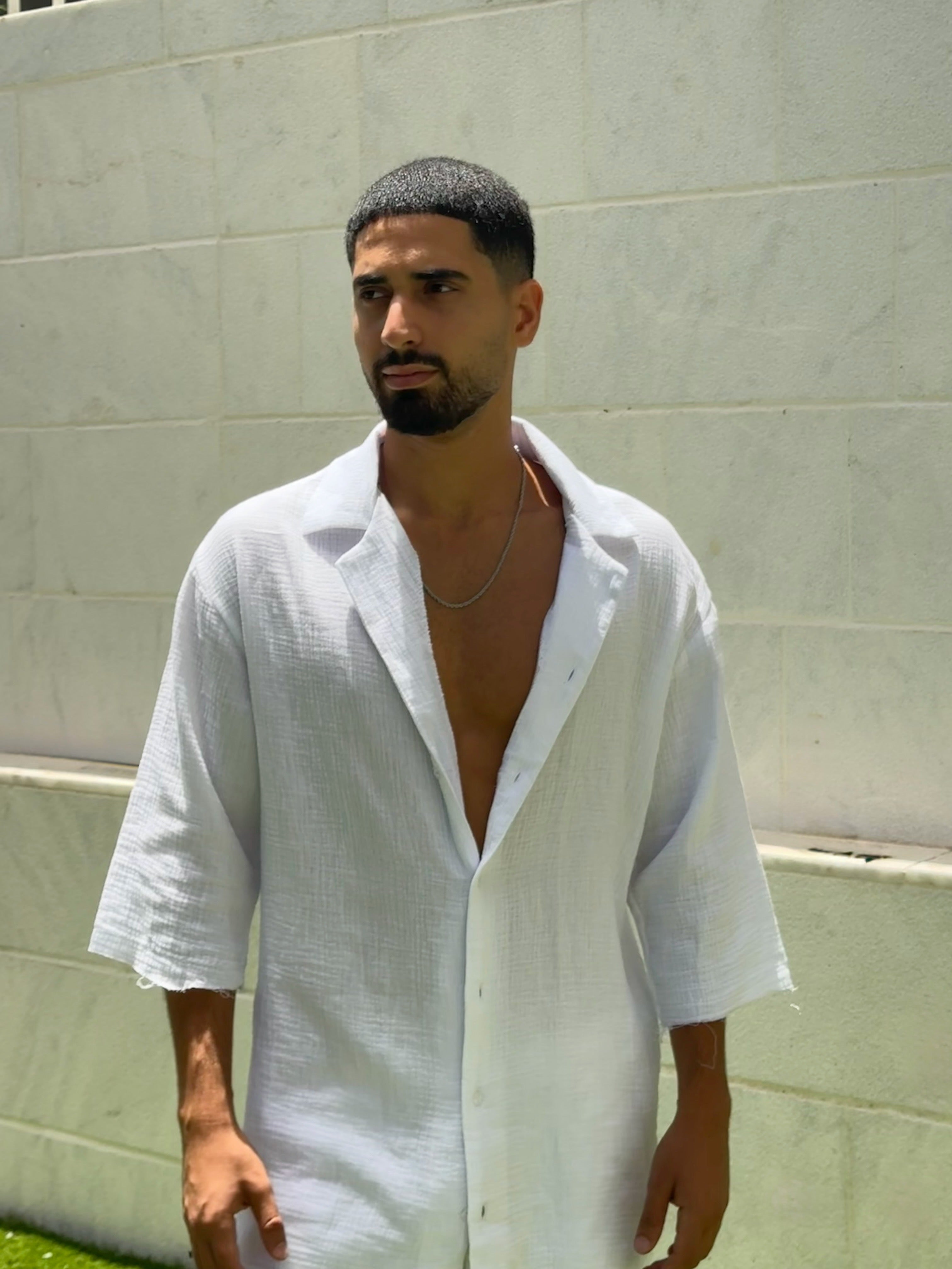 AROESTO Riviera Tetra Shirt – White