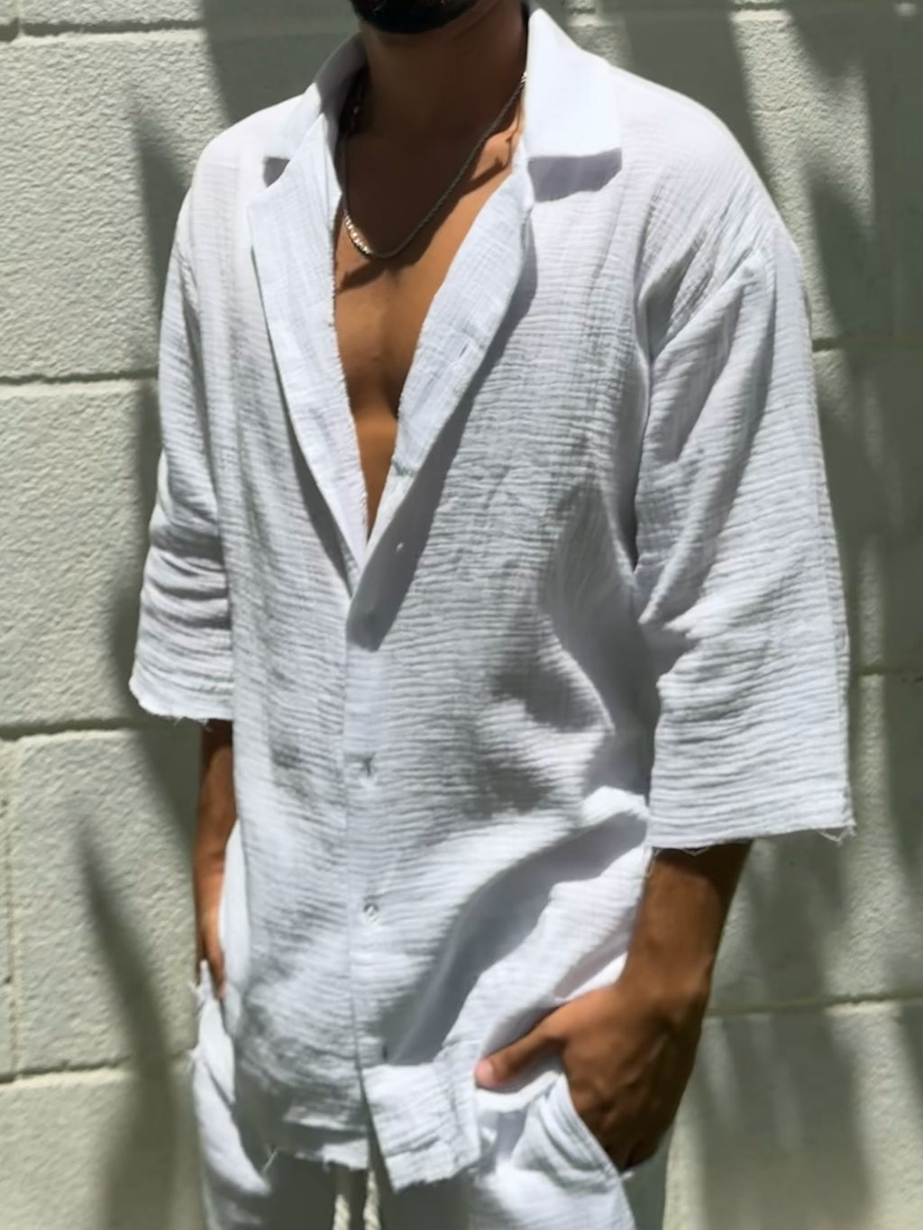 AROESTO Riviera Tetra Shirt – White