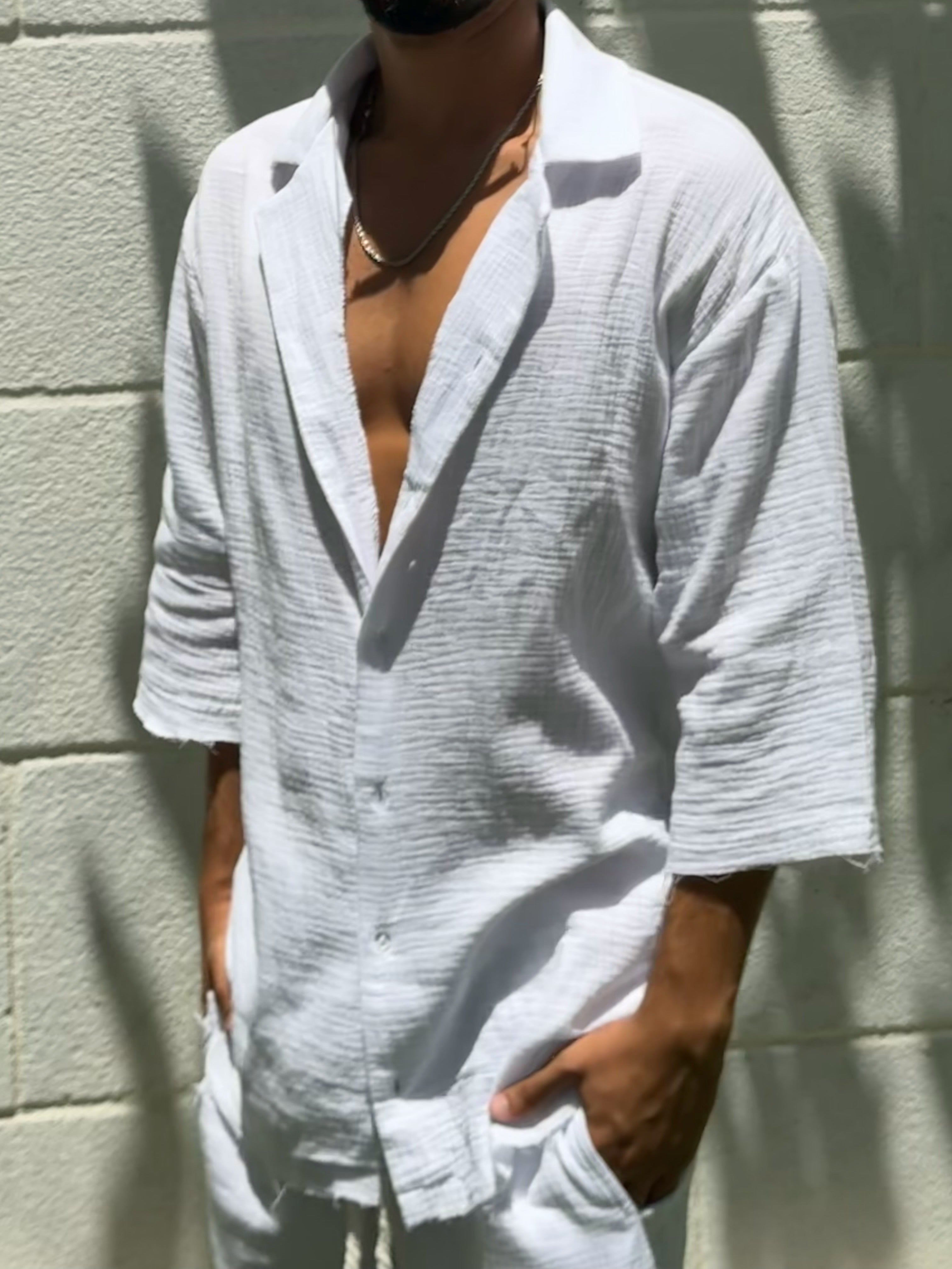 AROESTO Riviera Tetra Shirt – White